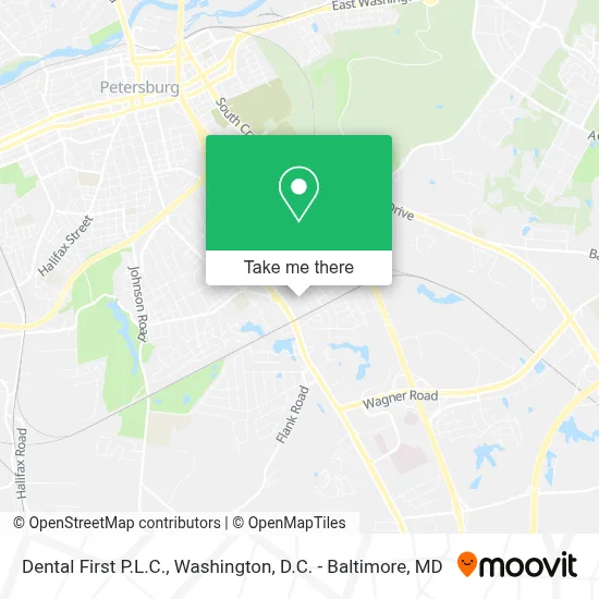 Dental First P.L.C. map