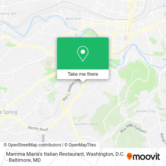 Mamma Maria's Italian Restaurant map