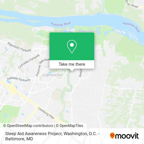 Sleep Aid Awareness Projecr map