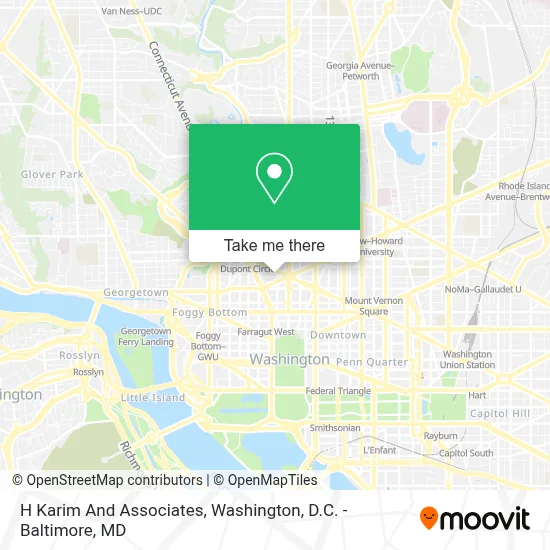H Karim And Associates map