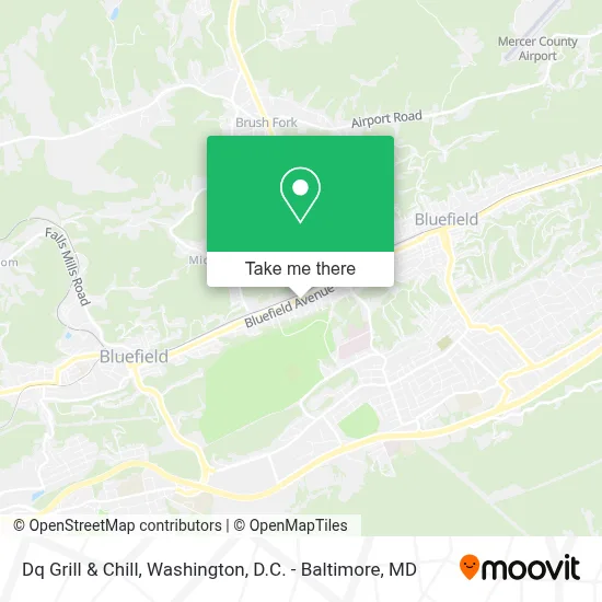 Dq Grill & Chill map