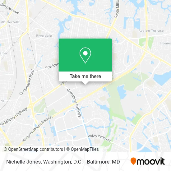 Nichelle Jones map