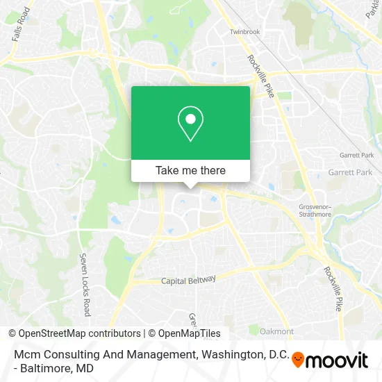 Mcm Consulting And Management map