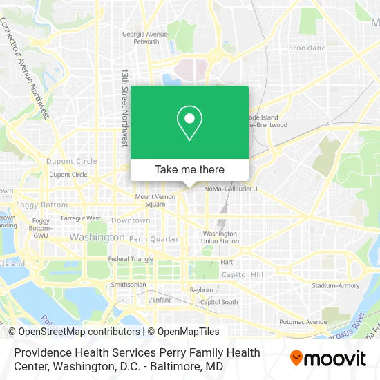 Providence Health Services Perry Family Health Center map