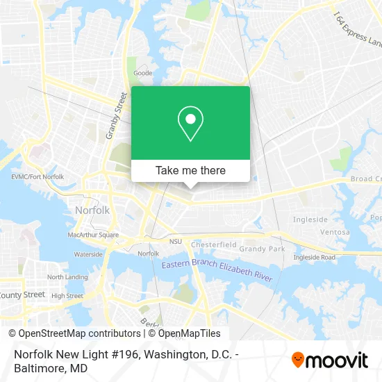 Norfolk New Light #196 map