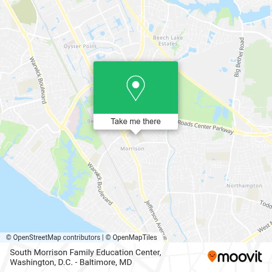 South Morrison Family Education Center map