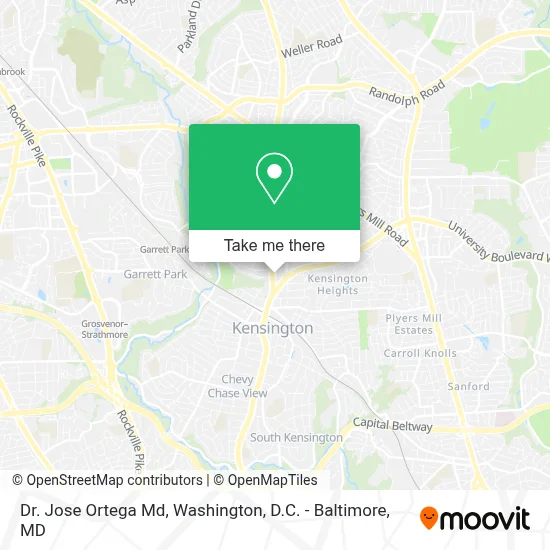 Dr. Jose Ortega Md map