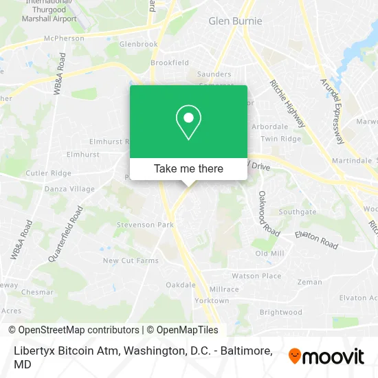 Libertyx Bitcoin Atm map
