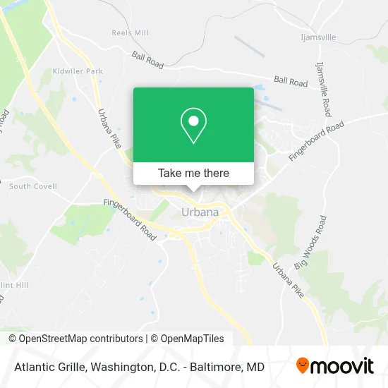 Atlantic Grille map