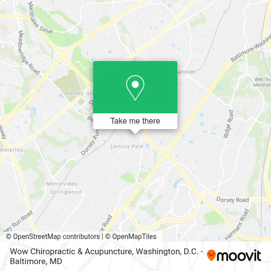 Mapa de Wow Chiropractic & Acupuncture
