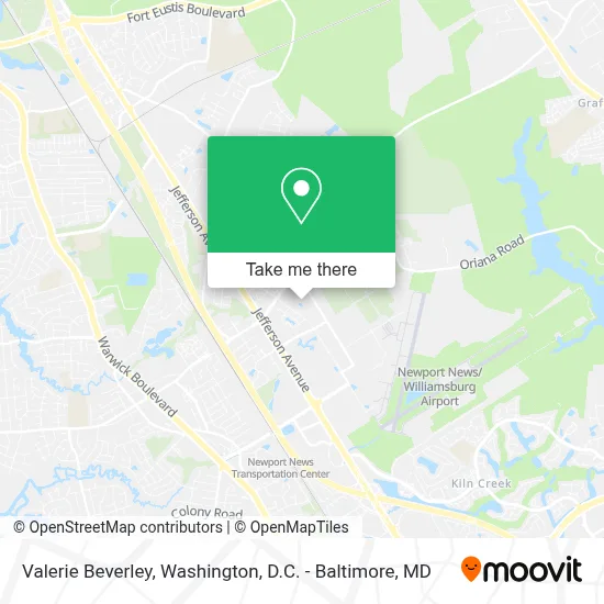 Valerie Beverley map