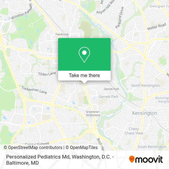 Personalized Pediatrics Md map