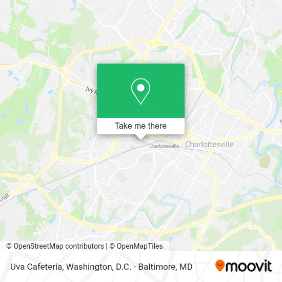 Uva Cafeteria map