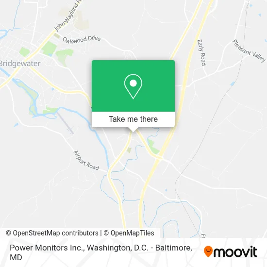 Power Monitors Inc. map