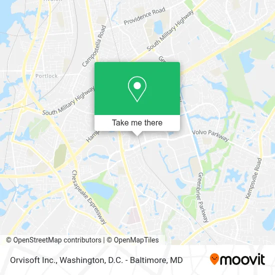 Orvisoft Inc. map