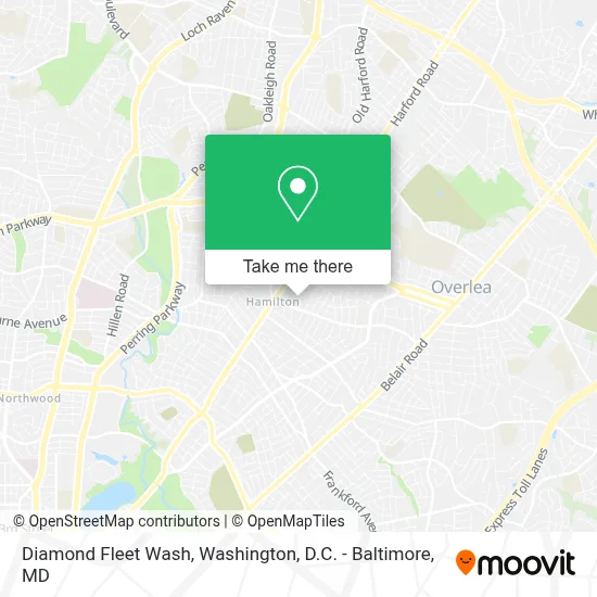 Diamond Fleet Wash map