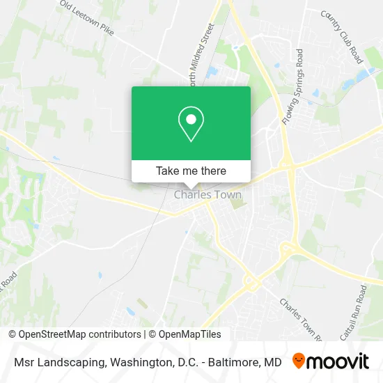 Msr Landscaping map