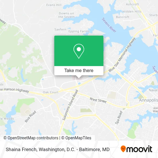 Shaina French map