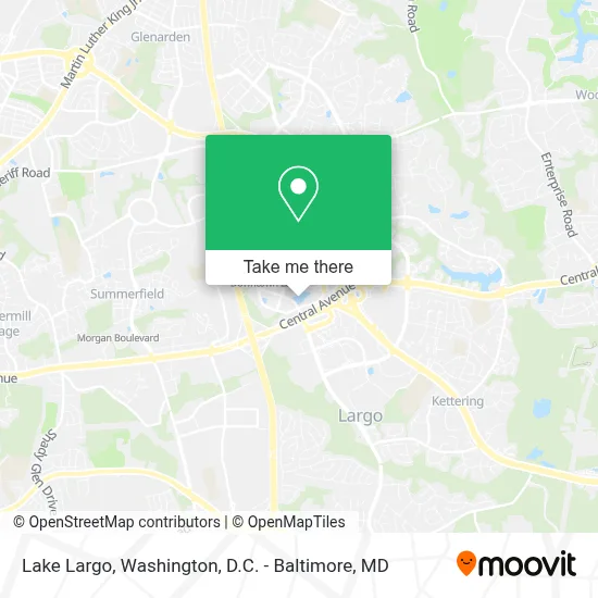 Lake Largo map