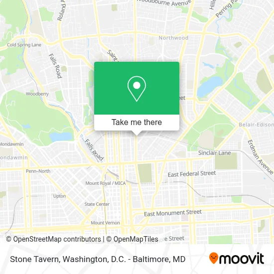 Stone Tavern map