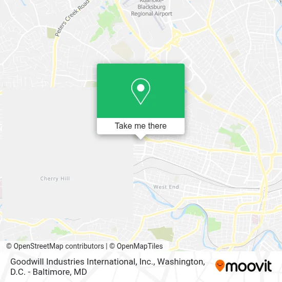 Goodwill Industries International, Inc. map