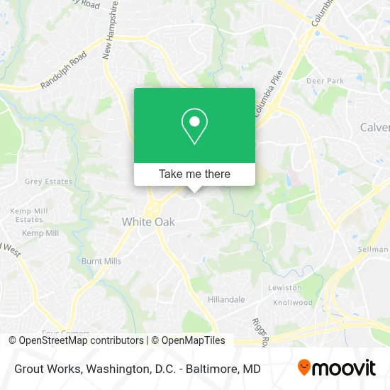 Grout Works map