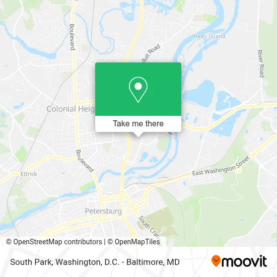 South Park map