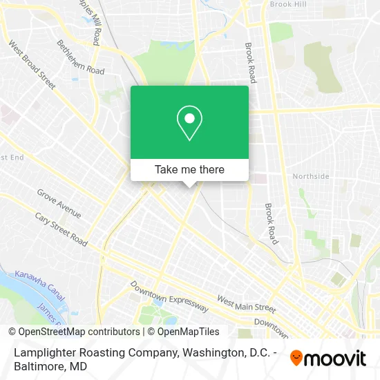 Lamplighter Roasting Company map