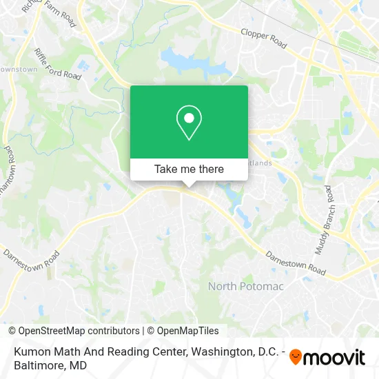 Kumon Math And Reading Center map