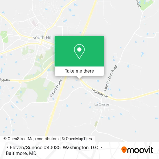 7 Eleven/Sunoco #40035 map