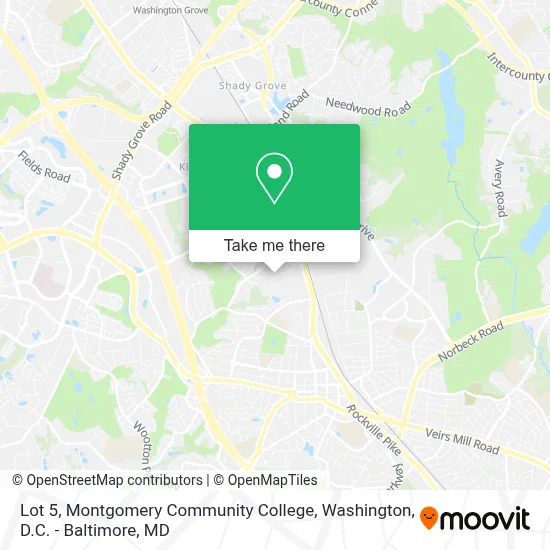 Lot 5, Montgomery Community College map