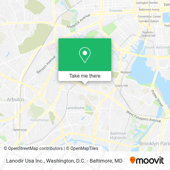 Lanodir Usa Inc. map