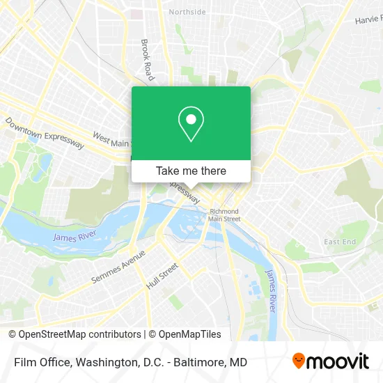Film Office map