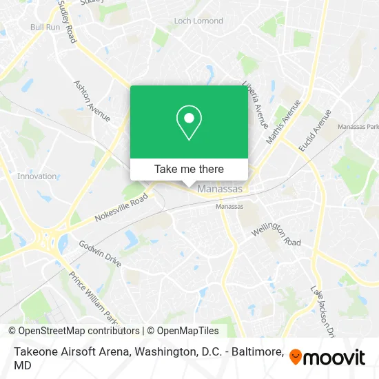 Takeone Airsoft Arena map