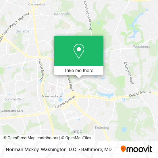 Norman Mckoy map