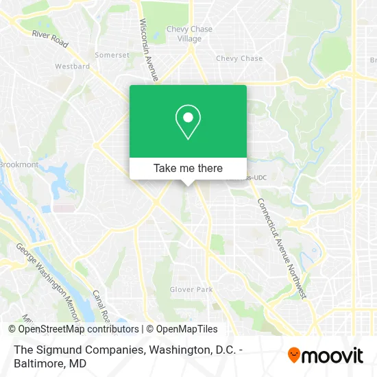 The Sigmund Companies map