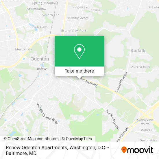 Renew Odenton Apartments map
