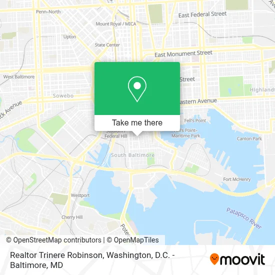 Realtor Trinere Robinson map