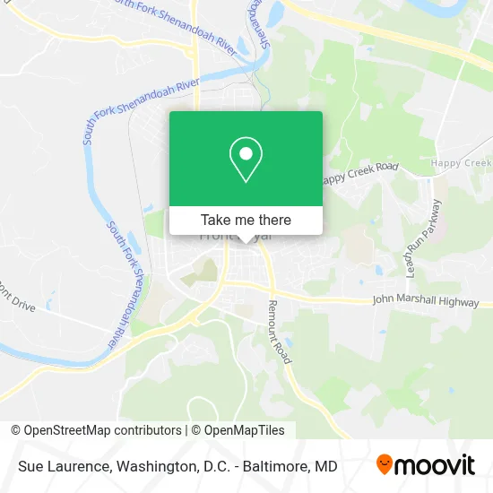 Sue Laurence map