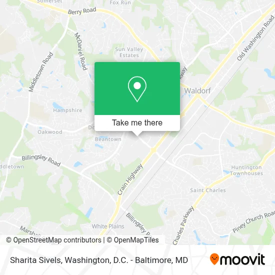 Sharita Sivels map