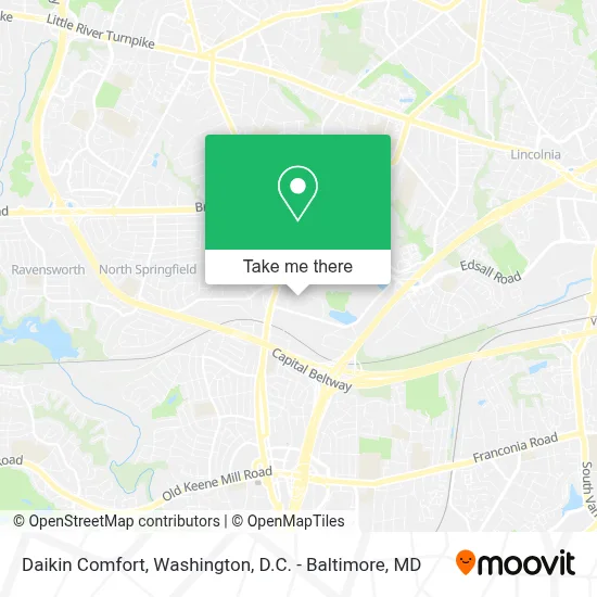 Daikin Comfort map