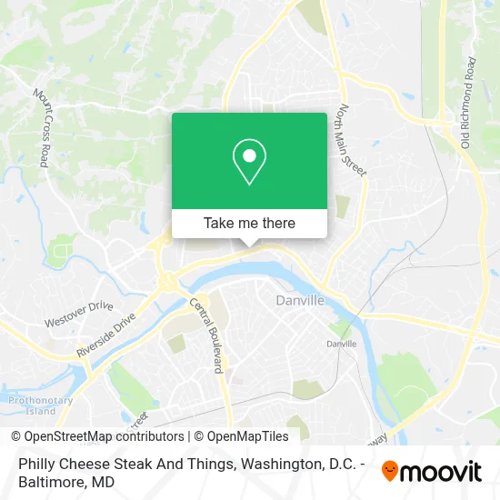 Philly Cheese Steak And Things map