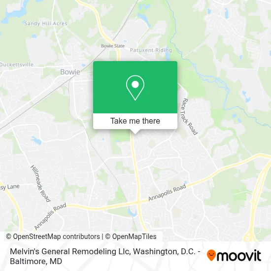 Melvin's General Remodeling Llc map