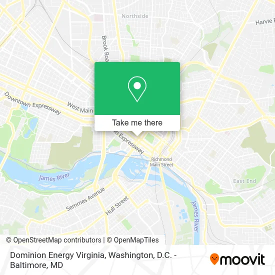 Dominion Energy Virginia map
