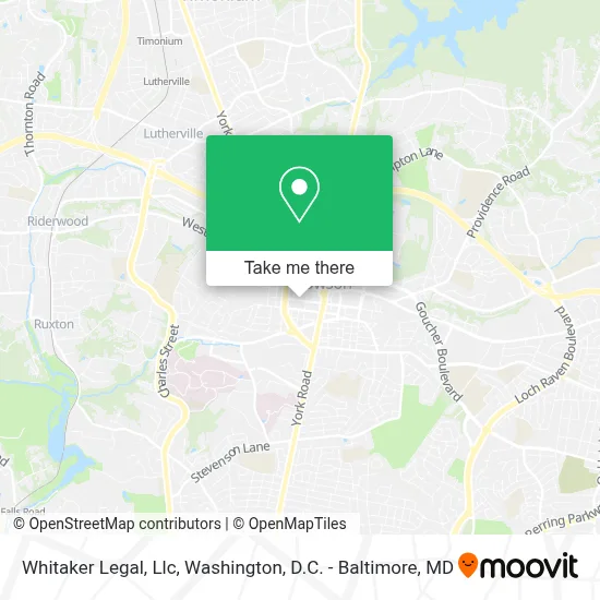 Whitaker Legal, Llc map