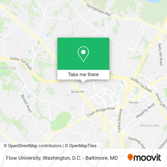 Flow University map