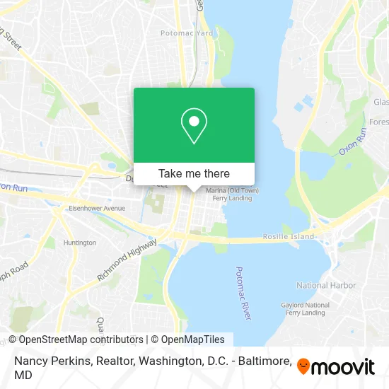 Nancy Perkins, Realtor map