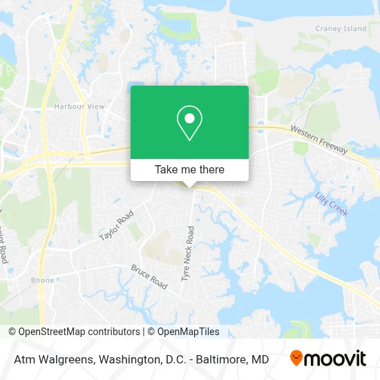 Atm Walgreens map