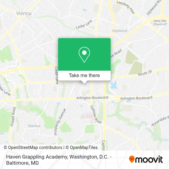 Haven Grappling Academy map