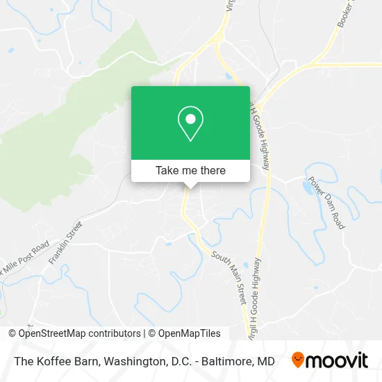 The Koffee Barn map